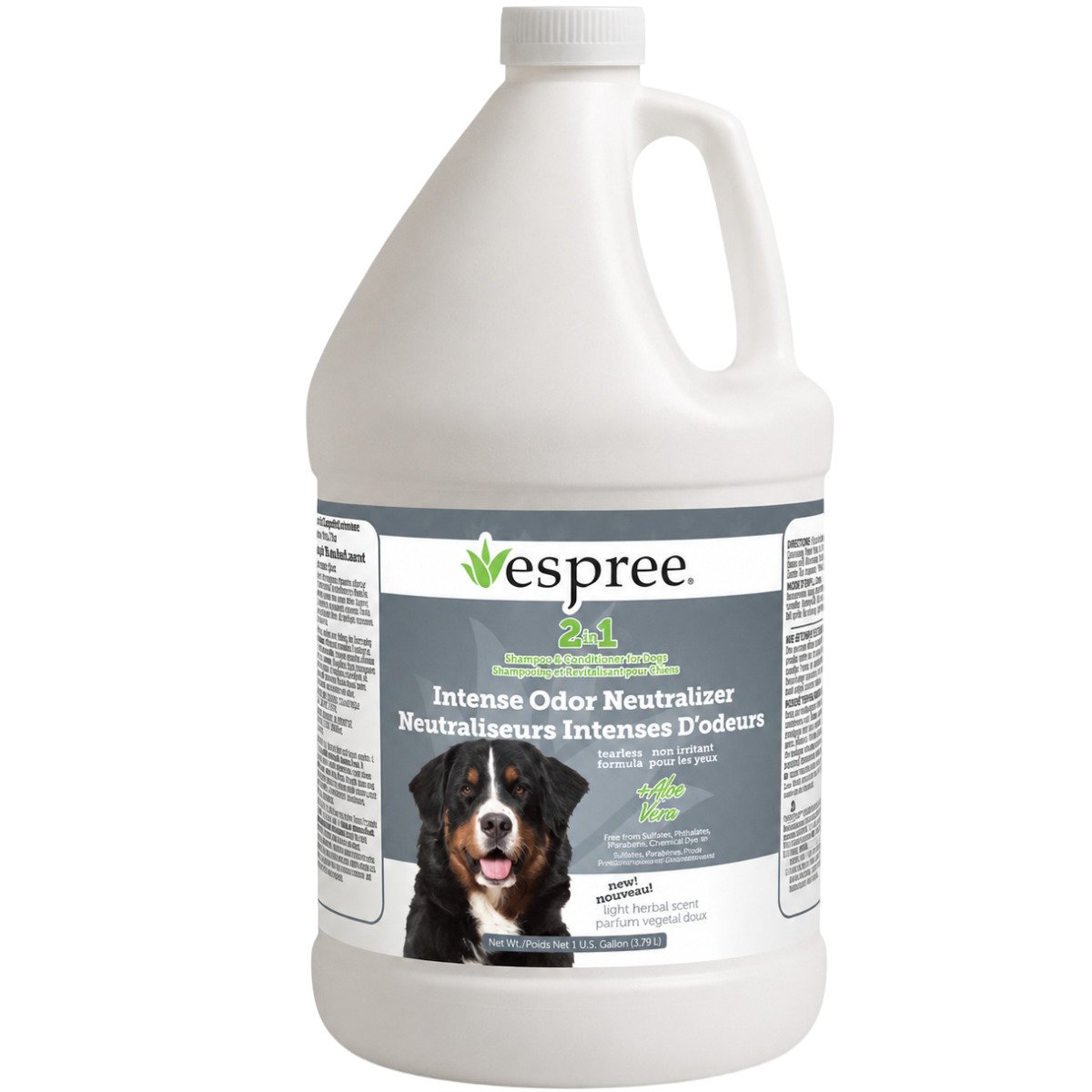 ESPREE Intense Charcoal Odor Neutralizer Tearless Dog Sh&Cond 2in1 3,79л