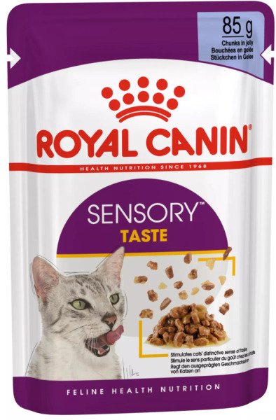 Вологий корм для котів Royal Canin Sensory Taste Chunks In Jelly, 85 г
