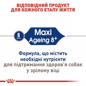 Сухий корм для собак великих порід Royal Canin Maxi Ageing 8+, 15 кг