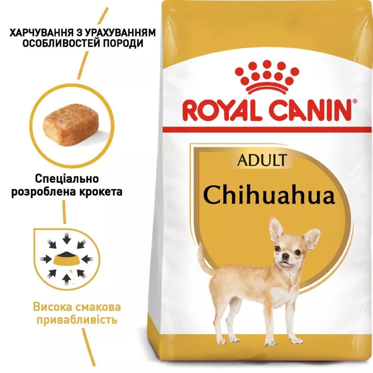 Сухий корм для собак чихуахуа Royal Canin Chihuahua Adult, 500 г
