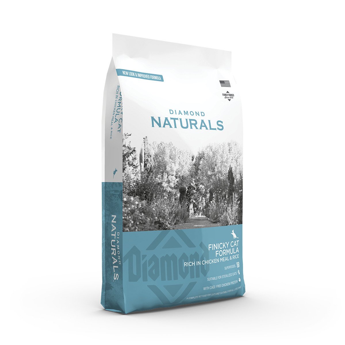 Сухий холістик-корм для вибагливих котів із куркою та рисом Diamond Naturals Finicky Cat Chicken & Rice 3 кг