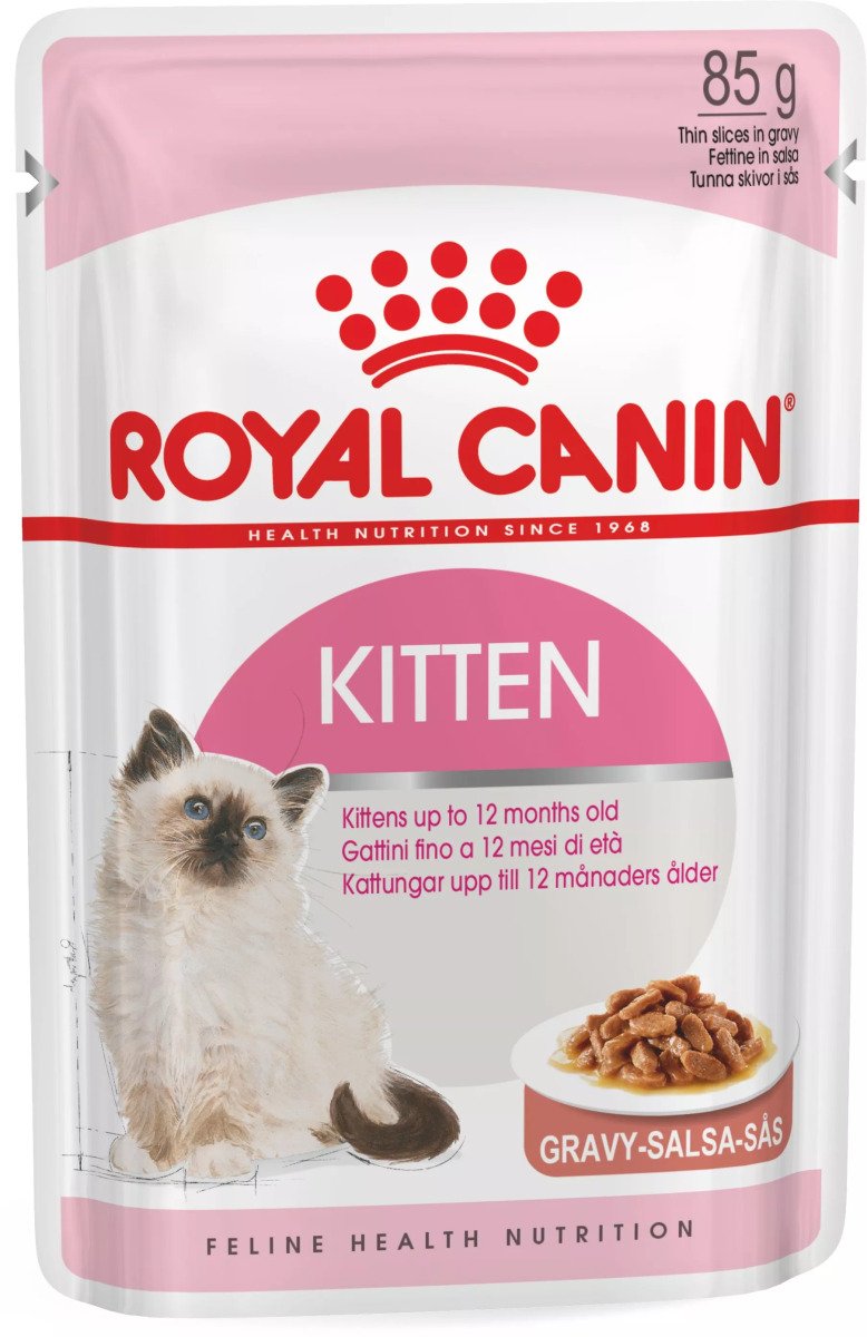 Вологий корм для кошенят Royal Canin Kitten Instinctive In Gravy, 85 г