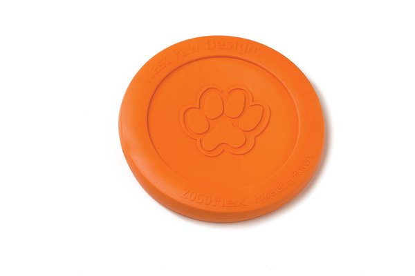 Іграшка для собак Zisc Large Tangerine/Зіск фрісбі велика оранжева 22см