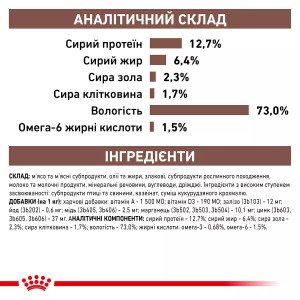 Вологий корм для котів Royal Canin Recovery, 195 г