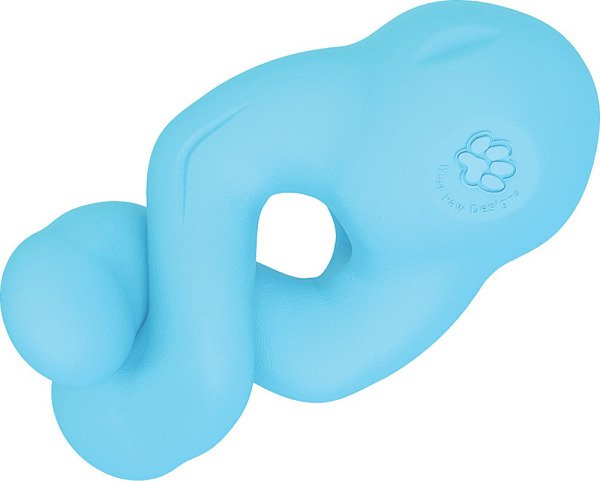 Іграшка для собак Tizzi Large Aqua/Тіззі д/ласощів велика блакитна 18см