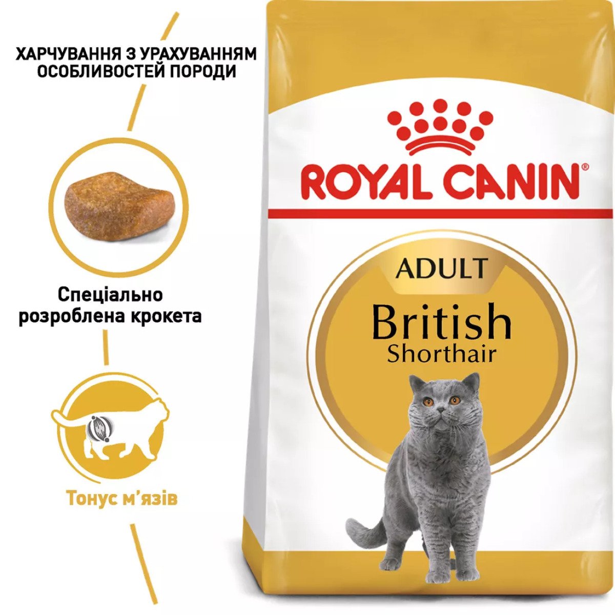 Сухий корм для котів Royal Canin British Shorthair Adult, 400 г