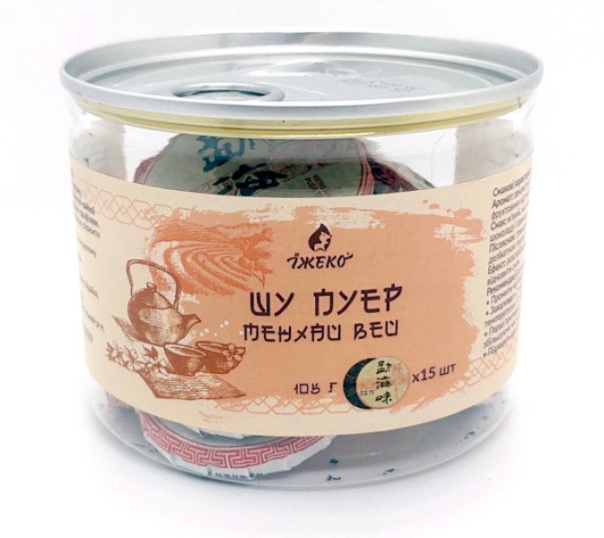 Мініточа шу пуер Менхай Вей 7 г 15 шт (PET)
