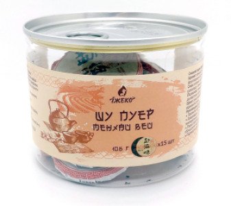 Мініточа шу пуер Менхай Вей 7 г 15 шт (PET)