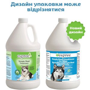 ESPREE Simple Shed Dog Shampoo&Conditioner 2in1 3,79 л