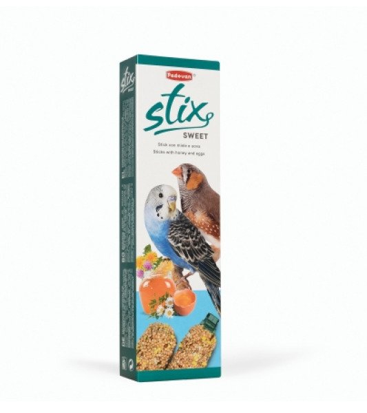 Stix sweet cocor/eso/Ласощі Стікс д/хвил. папуг, амадинів Падован Світ 80 г