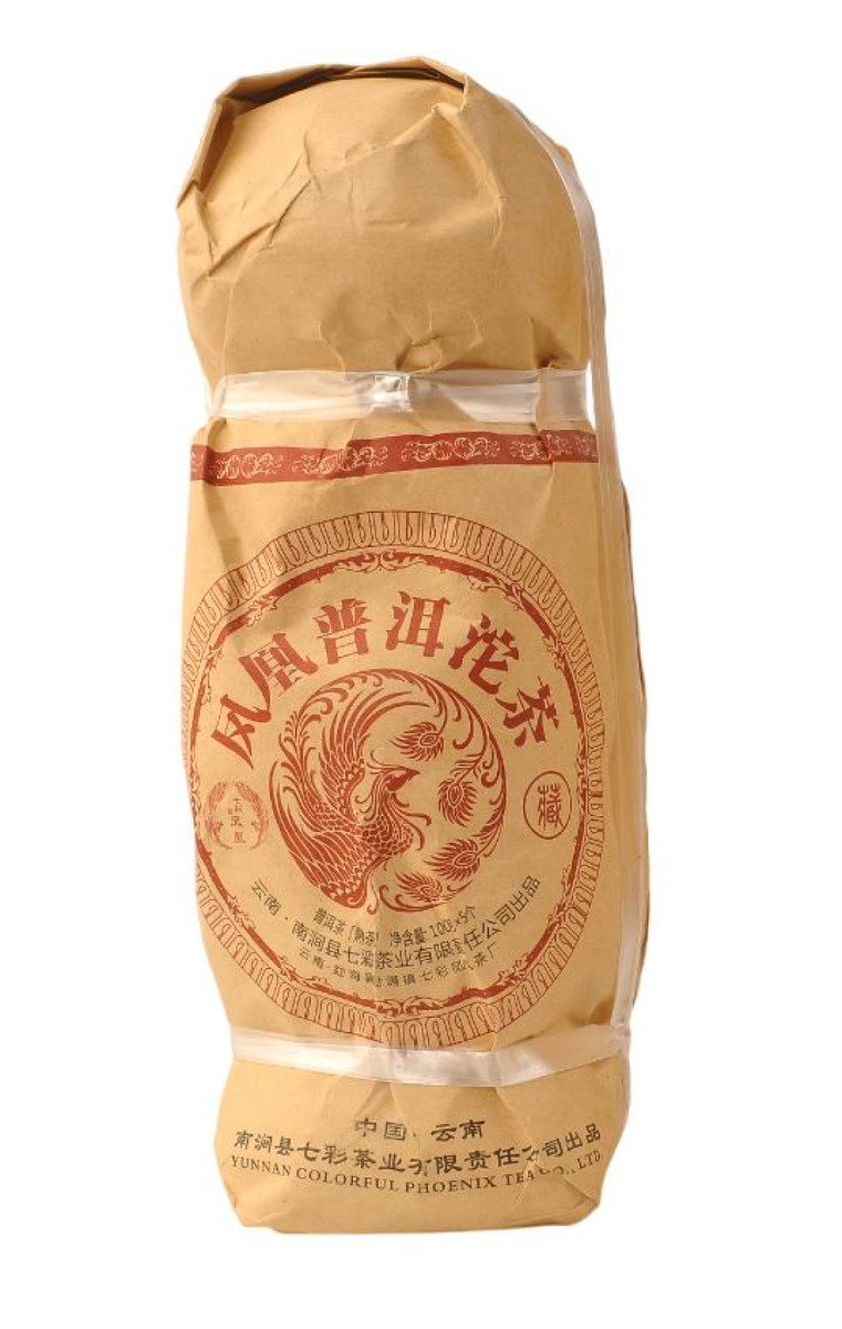 Шу Пуер «Фенікс» Фенхуан Точа Yunnan Colorful Phoenix Tea, 100 г