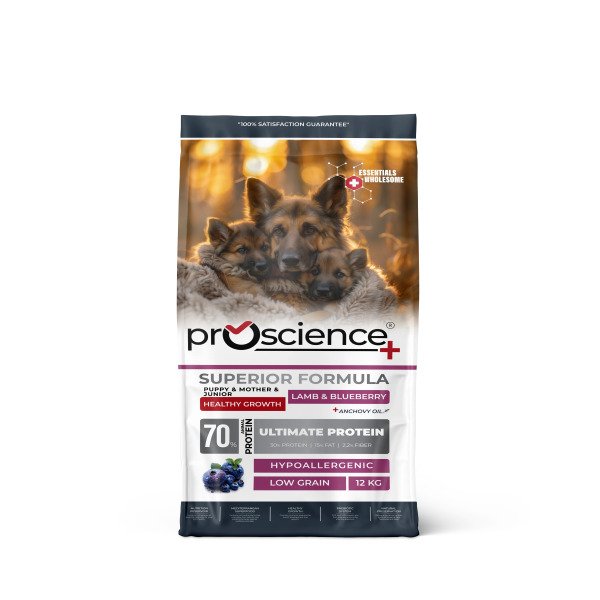 ProScience Puppy&Mother Lamb & Blueberry 12 kg