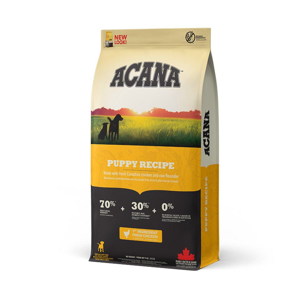 Сухий беззерновий корм для цуценят ACANA Puppy Recipe 17 кг