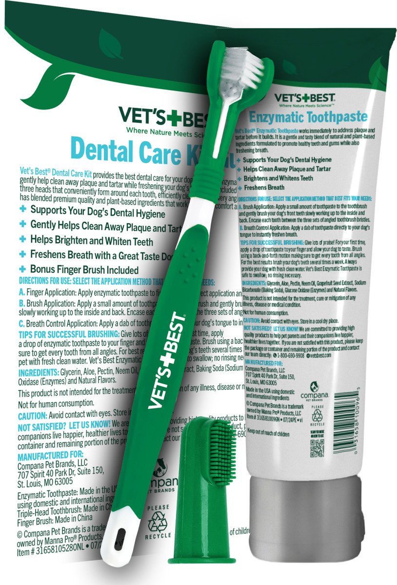 VET`S BEST Dental Care Kit 103 мл