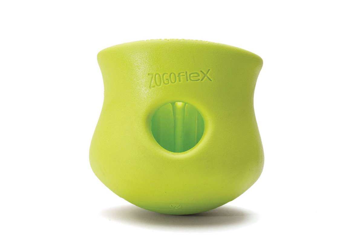 Іграшка для собак Toppl Small Green/Топпл д/ласощів малий зелений 8см
