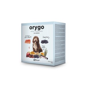 Orygo Salmon 3,6 kg box/Н/в корм д/дорослих собак Оріго Салмон 3,6 Кг (18х200г)