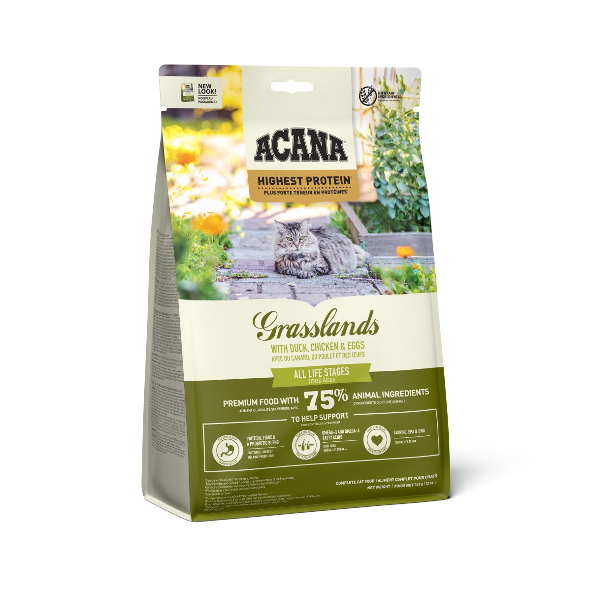 ACANA GRASSLANDS CAT 340g (x30 new)