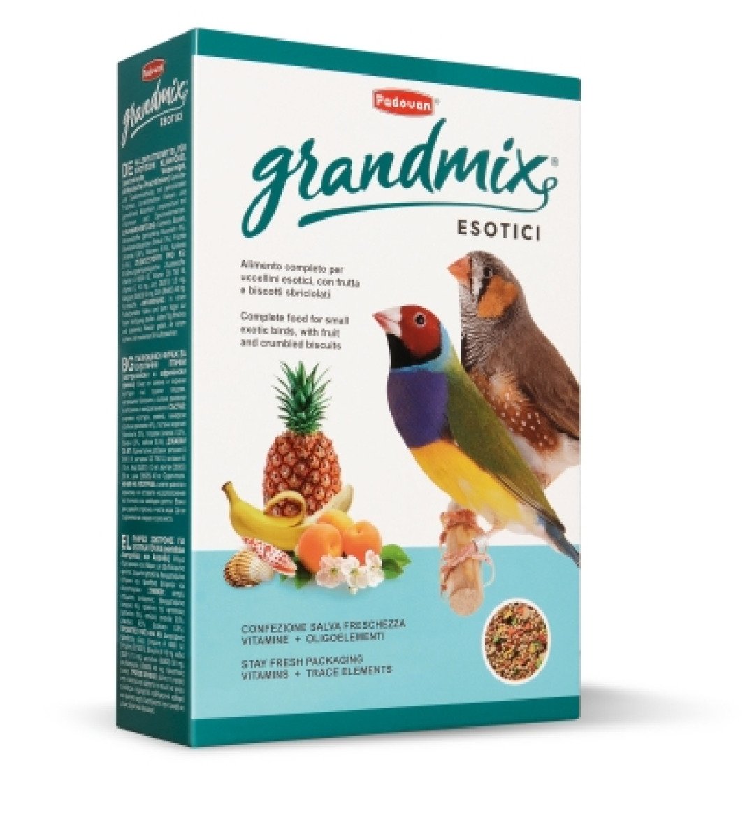 GrMix esotici 1000g/Корм д/екз. птахів, амадинів Падован ГрандМікс Езотіці 1000г