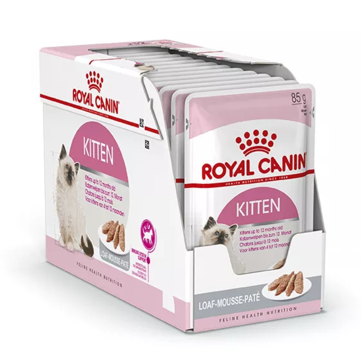 Вологий корм для кошенят Royal Canin Kitten Loaf, 85 г