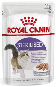 Вологий корм для стерилізованих котів Royal Canin Sterilised Loaf, промо-набір 4 шт по 85 г (3+1 у подарунок)