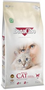 BonaCibo Adult Cat Chicken&Rice with Anchovy 15 kg