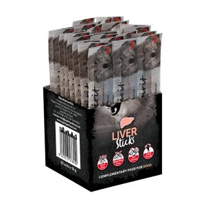 AS DOG Sticks Liver (н/в ласощі з печінки, палички 30шт) 300г (х56)