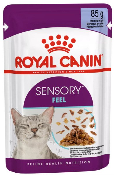 Вологий корм для котів Royal Canin Sensory Feel Morsels In Jelly, 85 г