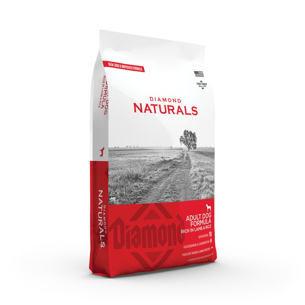 Сухий корм для дорослих собак Diamond Naturals Adult Dog Lamb & Rice, 15 кг