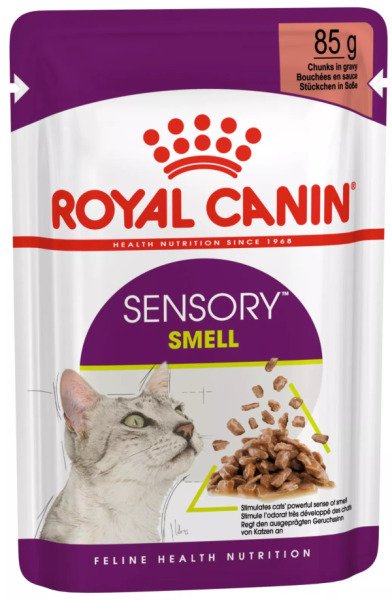 Вологий корм для котів Royal Canin Sensory Smell Chunks In Gravy, 85 г