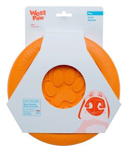 Іграшка для собак Zisc Large Tangerine/Зіск фрісбі велика оранжева 22см