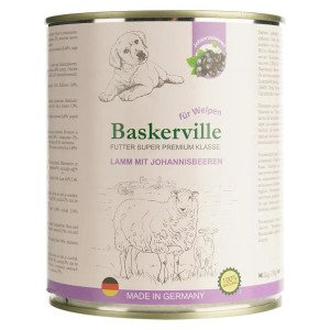 Baskerville Ягня та смородина — вологий корм для цуценят, 800 г