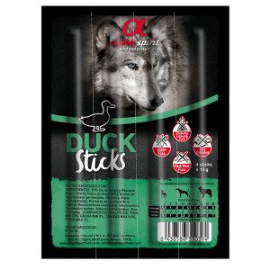 AS DOG Sticks Duck (н/в ласощі з качки, палички 4шт) 40г (х16)