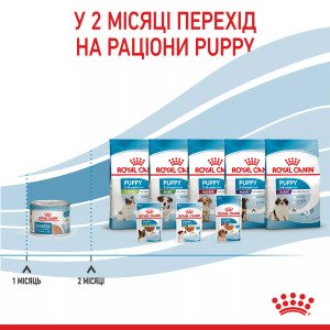 Вологий корм для цуценят Royal Canin Starter Mousse, 195 г