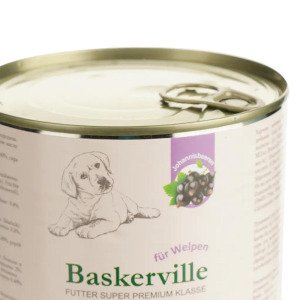 Baskerville Ягня та смородина — вологий корм для цуценят, 800 г
