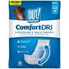 Одноразові гігієнічні підгузки-пояси для собак (кобелів) OUT! PetCare Comfort-Dri Male Wraps M/L, 10 шт.