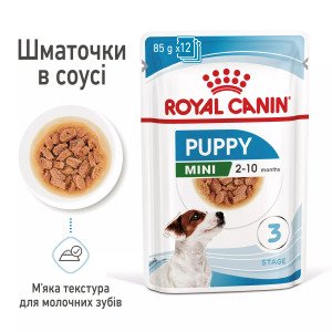 Вологий корм для цуценят мініатюрних порід Royal Canin Mini Puppy, 85 г