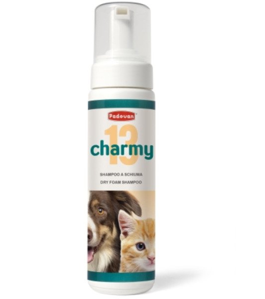 CHARMY13 піна-шампунь д/сухого миття собак і котів Падован Шармі13 200 мл