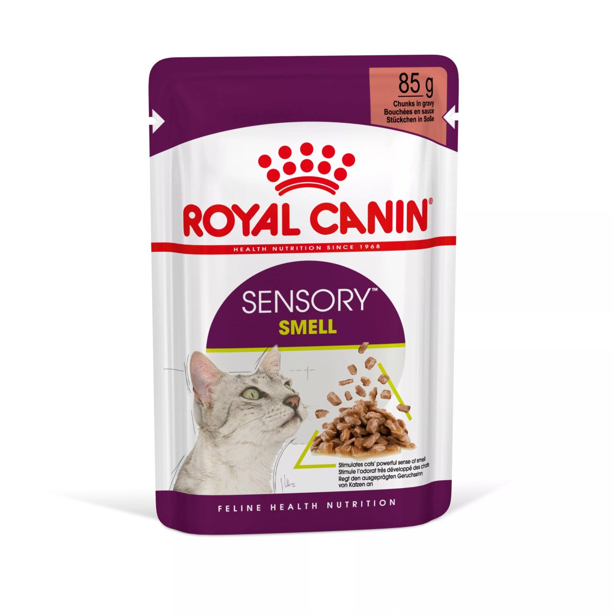 Вологий корм для котів Royal Canin Sensory Smell Chunks In Gravy, 85 г