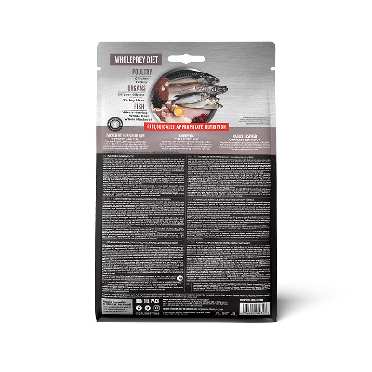 ORIJEN FIT&TRIM CAT 340G (x30)
