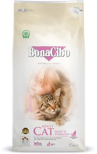 BonaCibo Adult Cat Light&Sterilized 15 kg