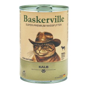 Baskerville Телятина — вологий корм для котів, 400 г