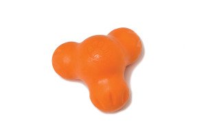Іграшка для собак Tux Large Tangerine/Тукс д/ласощів вел. оранжевий 13см
