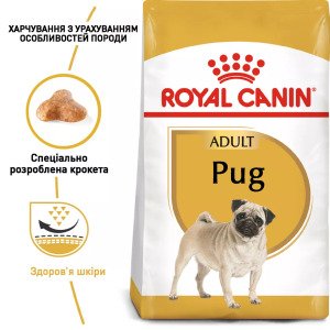 Сухий корм для собак малих порід Royal Canin Pug Adult, 3 кг