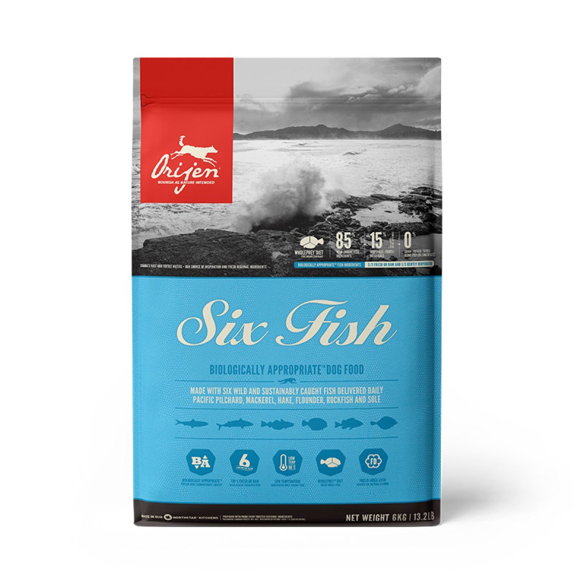ORIJEN 6 Fish Dog 6.0kg