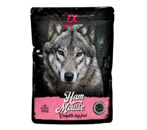 ALPHA SPIRIT POUCH HAM DOG/Вологий корм д/собак Хем 300г