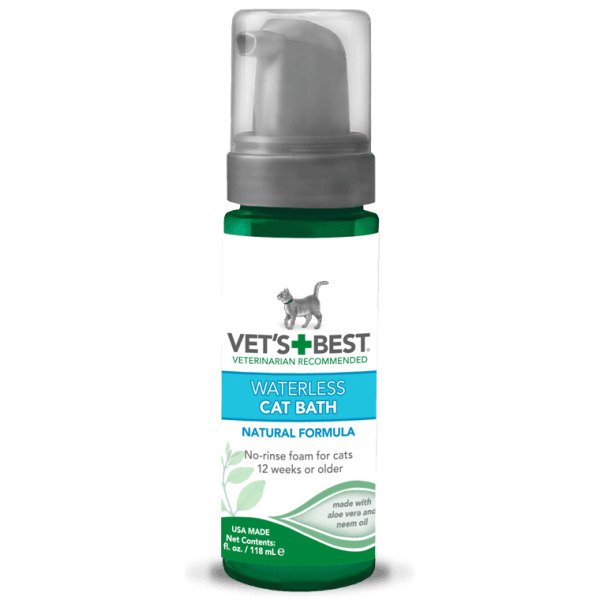 VET`S BEST Waterless Cat Bath 118 мл