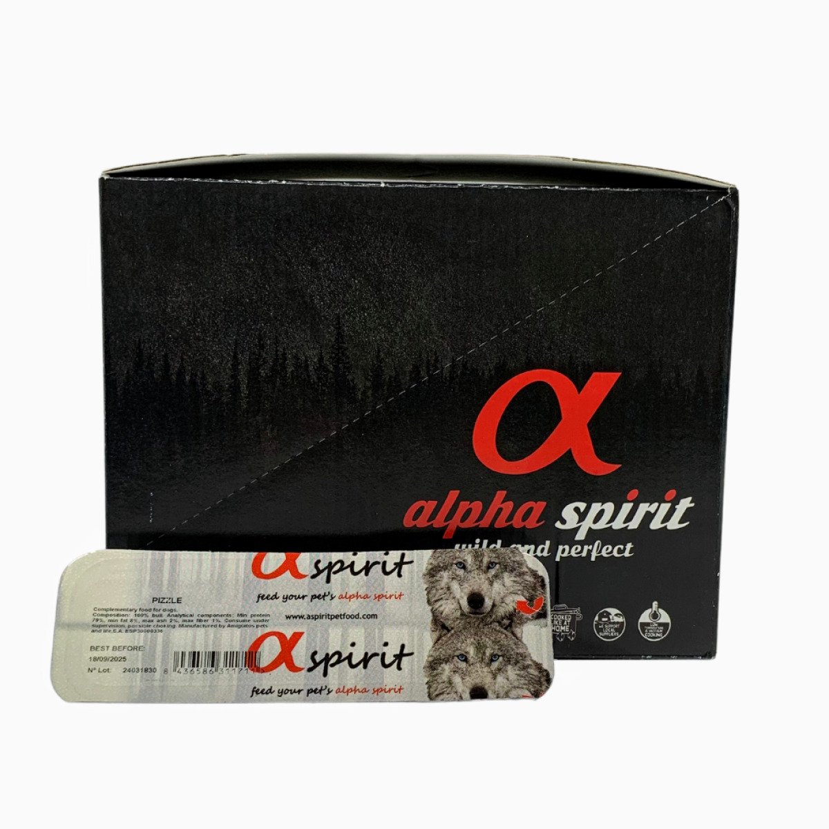 AS Individual Pizzle in Blister - L / Воловий нерв (L*1 шт/уп)