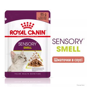 Вологий корм для котів Royal Canin Sensory Smell Chunks In Gravy, 85 г