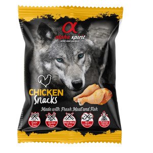 AS DOG Snacks Chicken (н/в ласощі з курятини, кубики) 50г (х24)