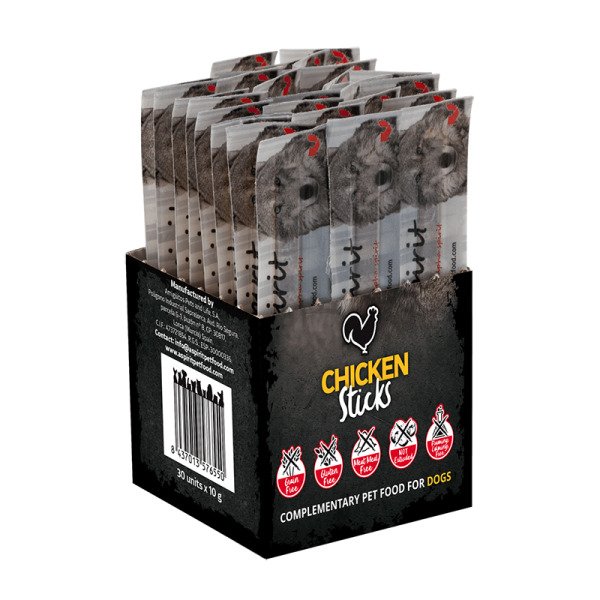 AS DOG Sticks Chicken (н/в ласощі з курятини, палички 30шт) 300г (х56)
